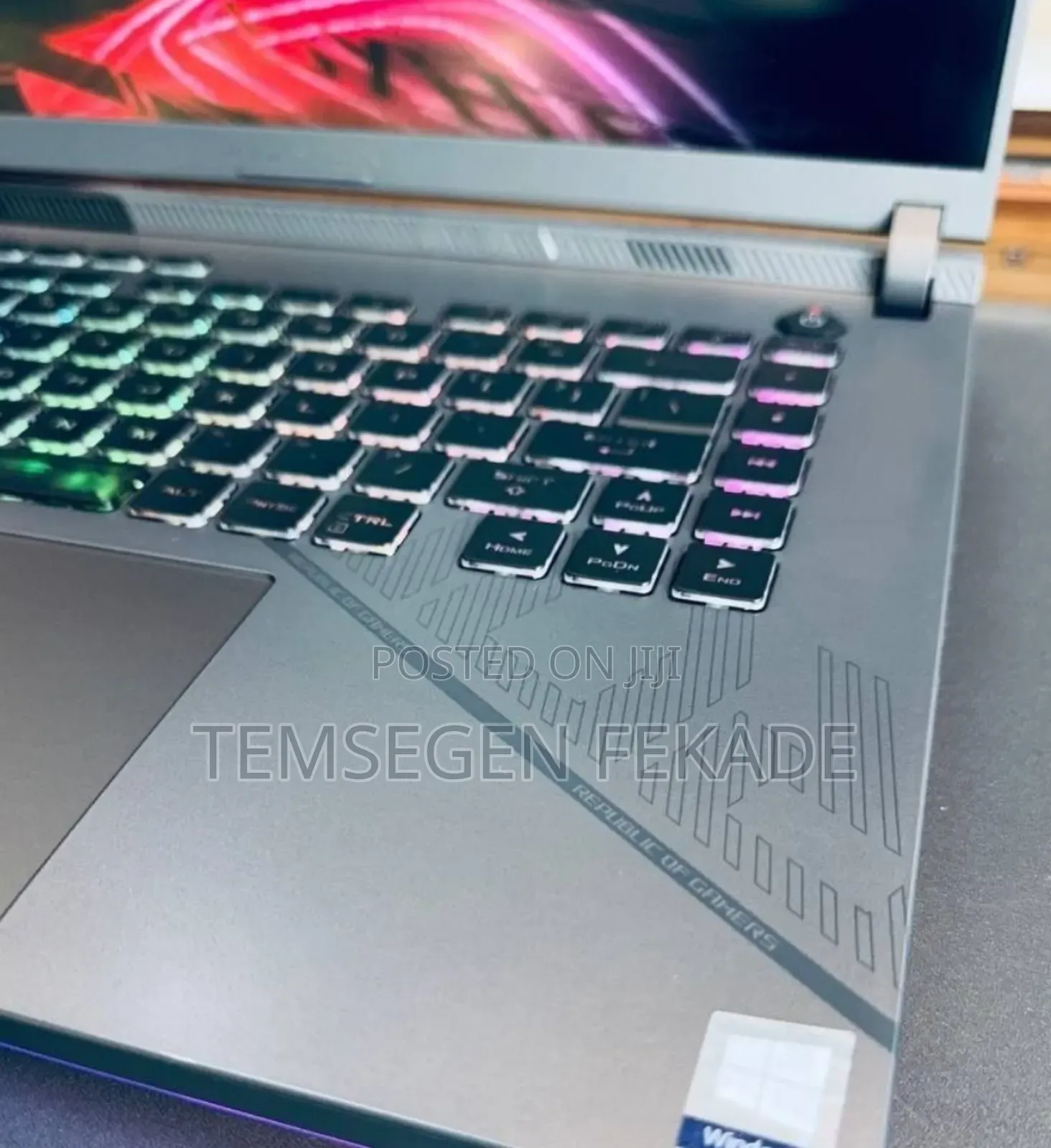 New Laptop Asus ROG Strix G16 G614 16GB Intel Core i9 SSD 1T