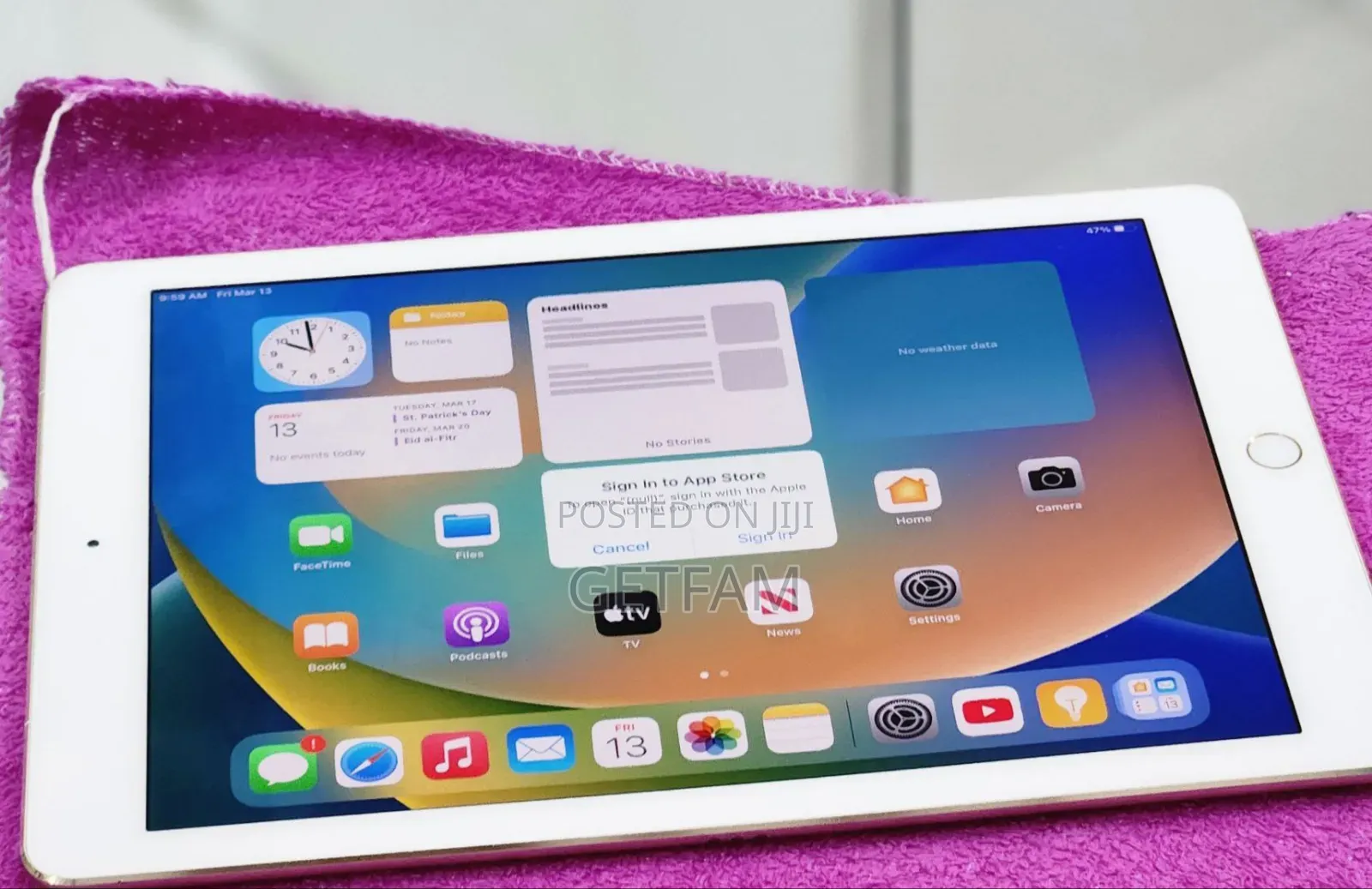 New Apple iPad Pro 128 GB Silver