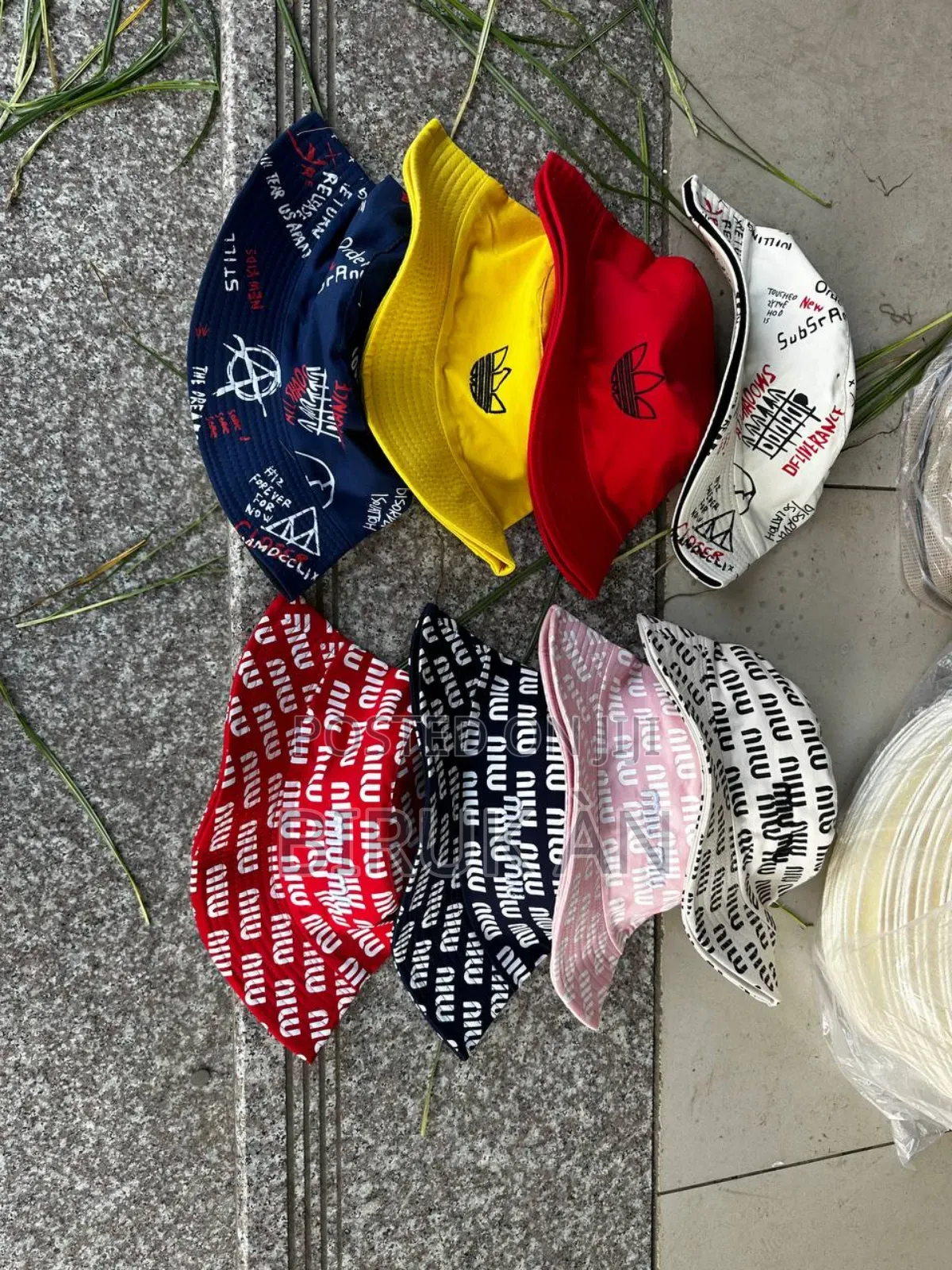 Miu Miu and Adidas Buckets
