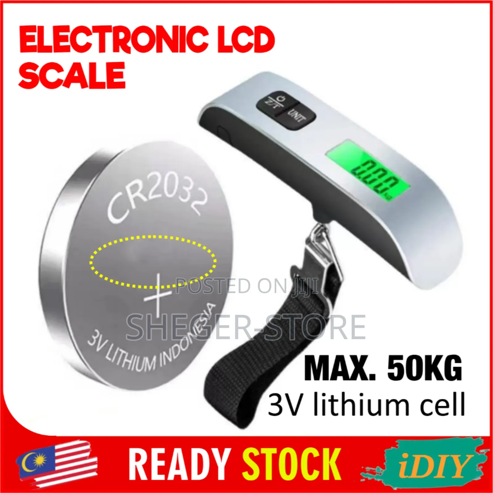 Reliable Accurate High Quality 50 Kg Luggage Scale