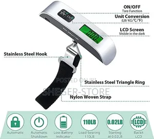Reliable Accurate High Quality 50 Kg Luggage Scale