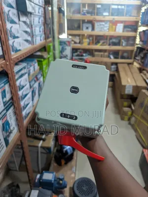 Manual Changeover Switch (1-0-2 Rotary Switch)