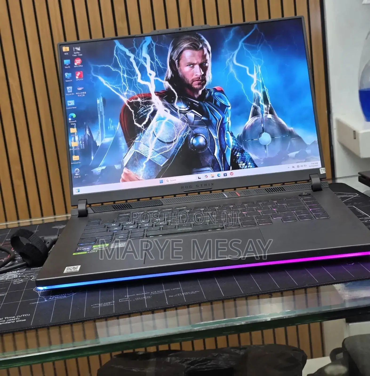 New Laptop Asus ROG Strix G17 16GB Intel Core i9 SSD 1T