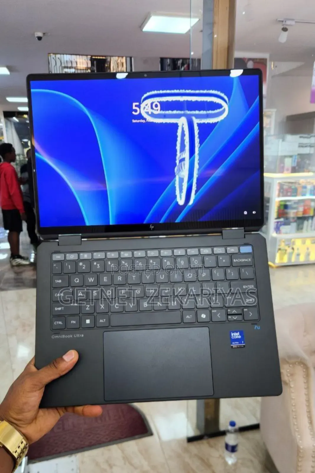 New Laptop HP OmniBook X Flip 14" 16GB Intel Core Ultra 7 SSD 1T