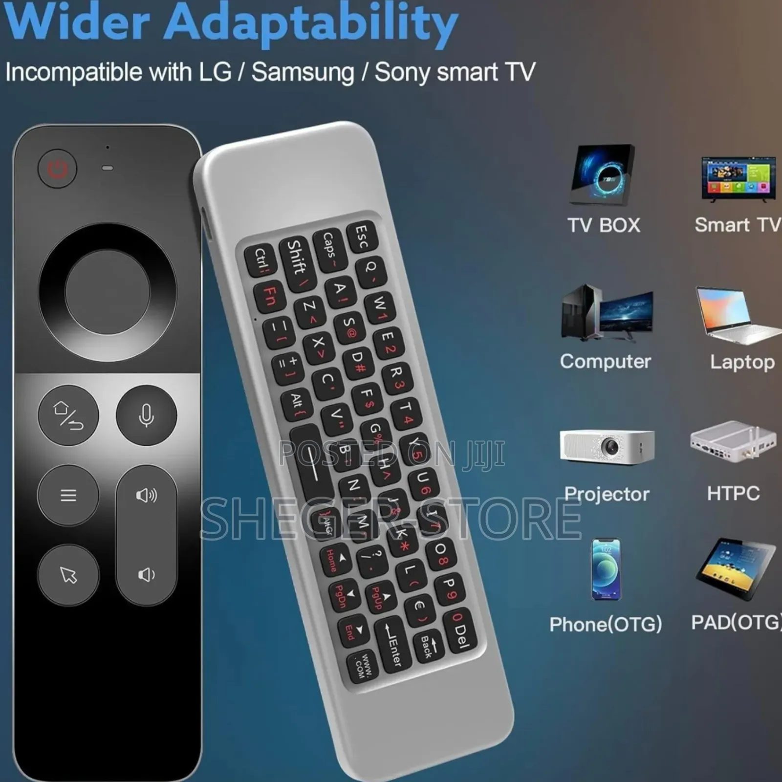 Orginal W3 Air Mouse Remote Control