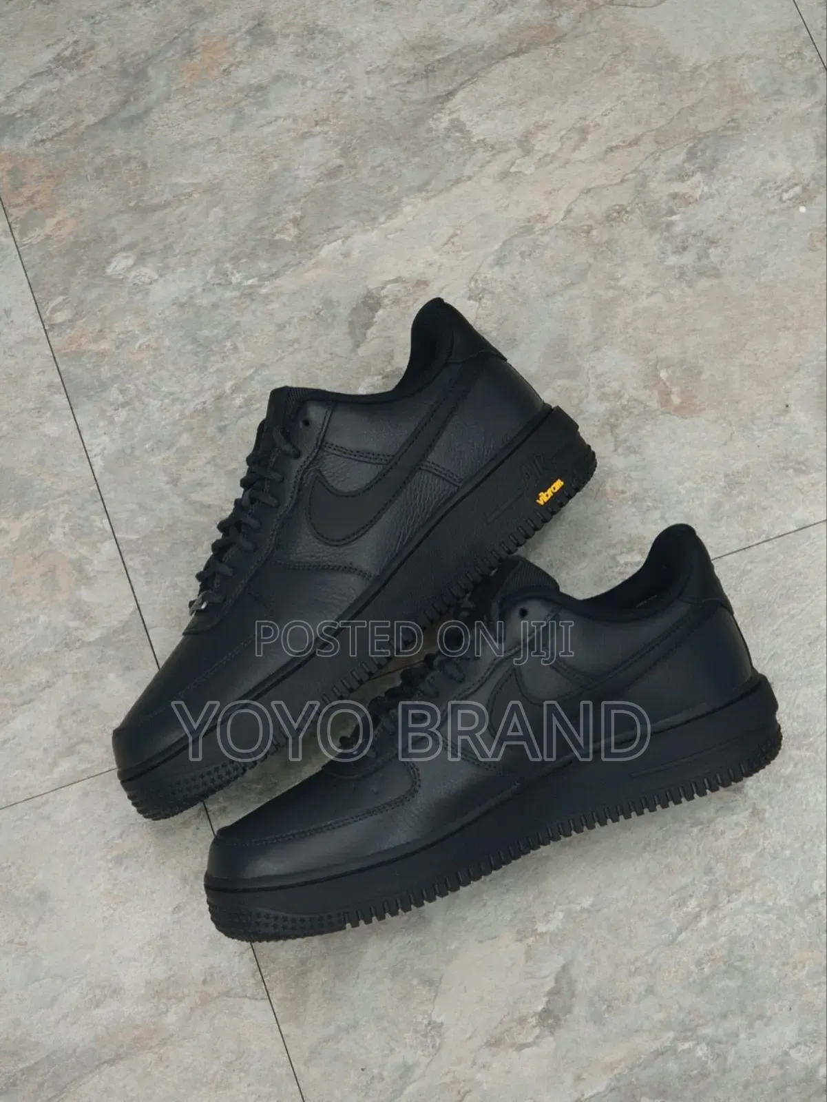 Nike Air Force 1gore-Tex Vibram Black Fashion Sneaker