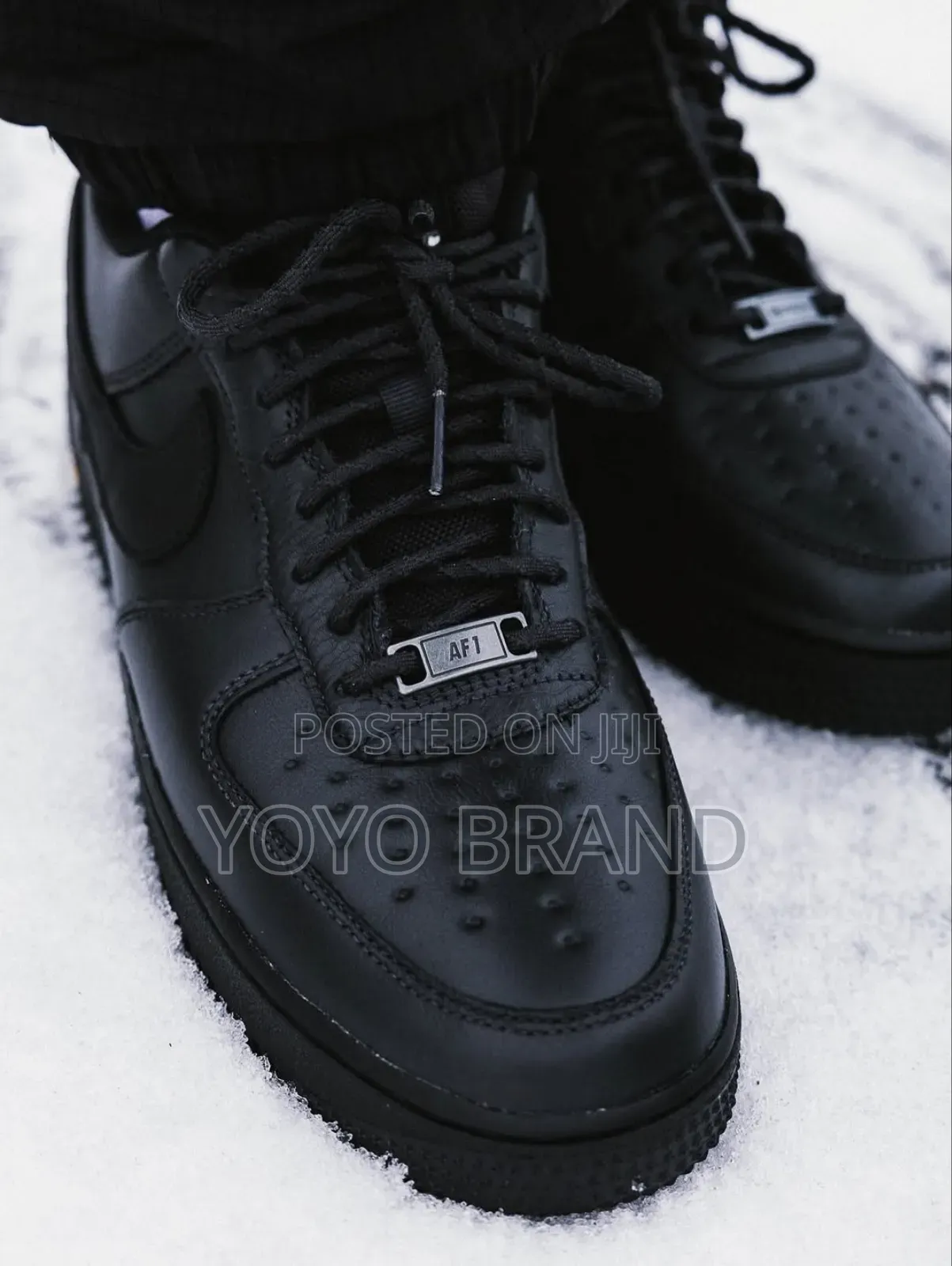 Nike Air Force 1gore-Tex Vibram Black Fashion Sneaker