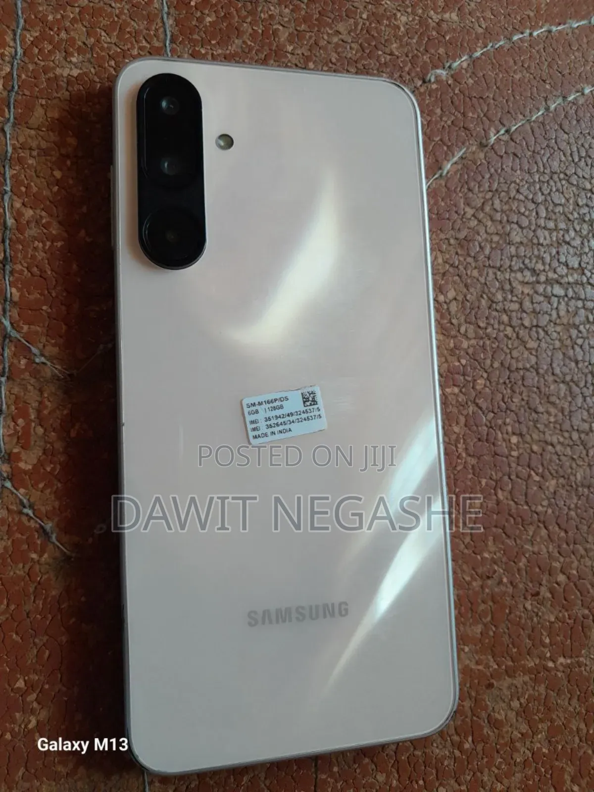 New Samsung Galaxy M16 128 GB Pink