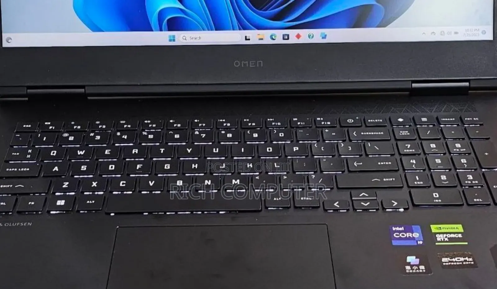 New Laptop HP Omen X 16GB Intel Core i9 SSD 1T