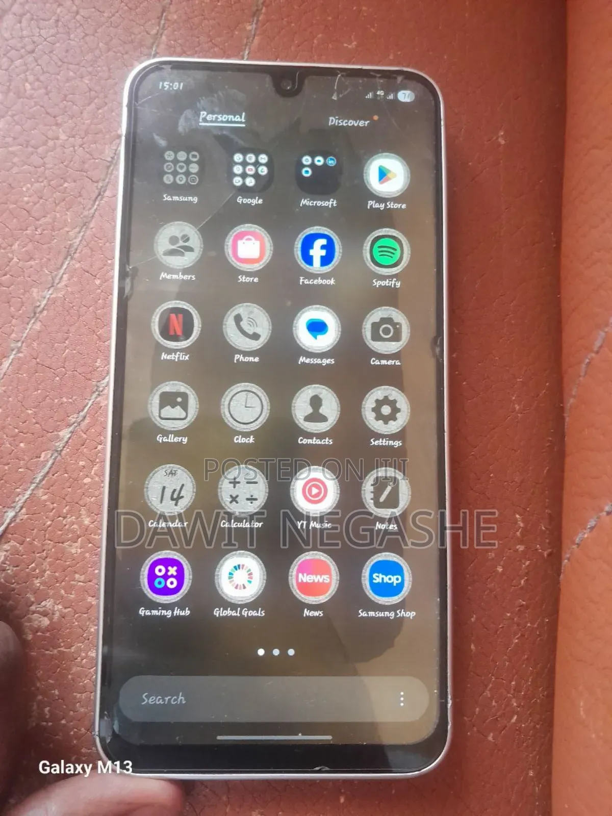 New Samsung Galaxy M16 128 GB Pink