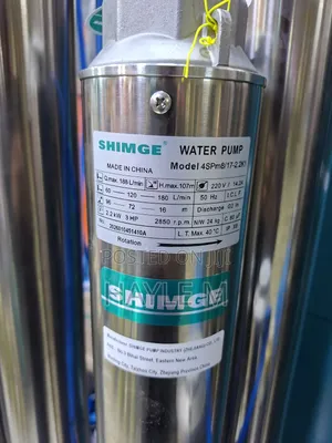 Shimge Borehole Pump 3hp