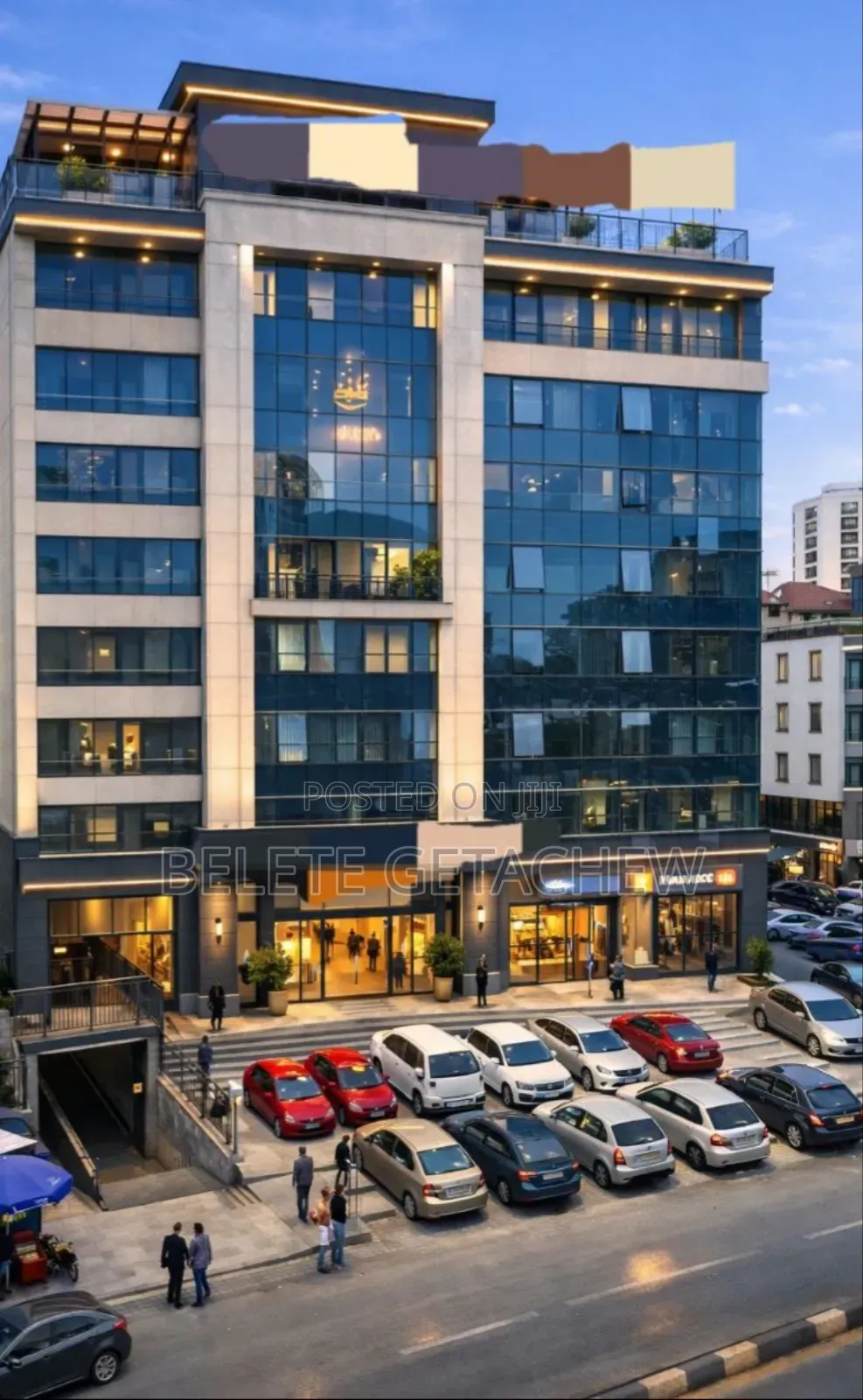Kasanchis, B+G+10 Commercial Building For Sale 900sqm