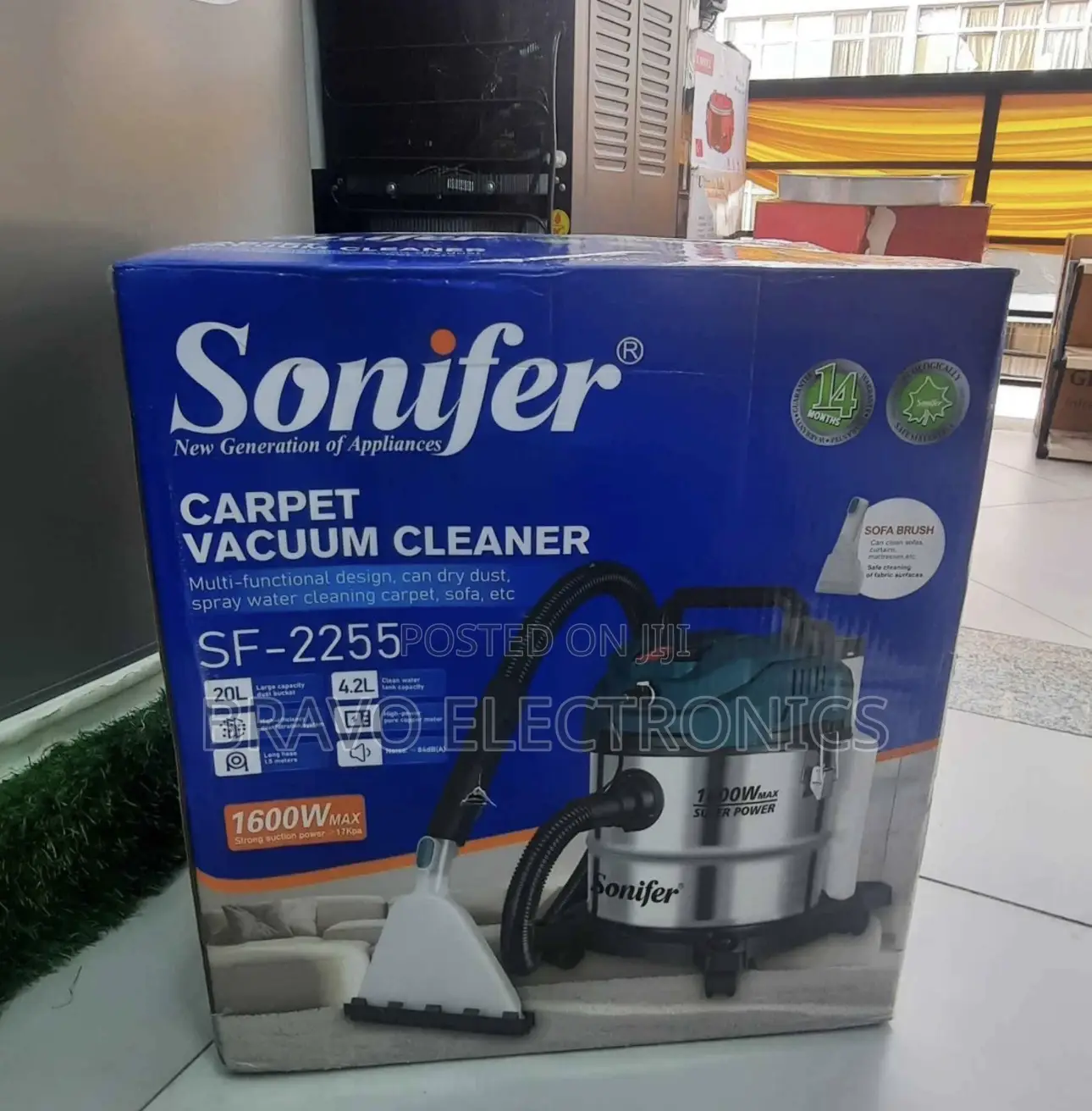 Sonifer Sf-2255 Carpet Vacuum Cleaner.