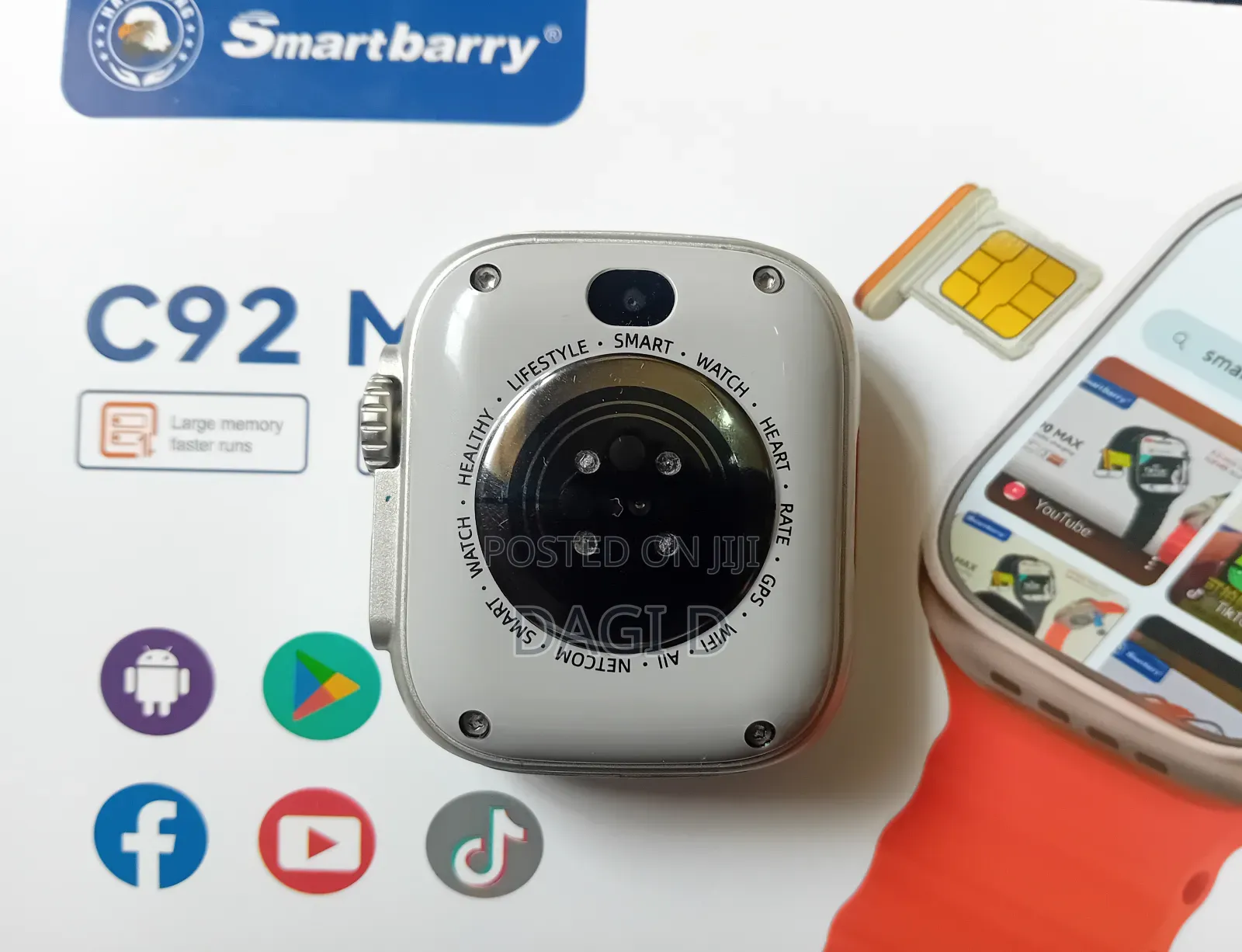 C92 Max Android Smartwatch