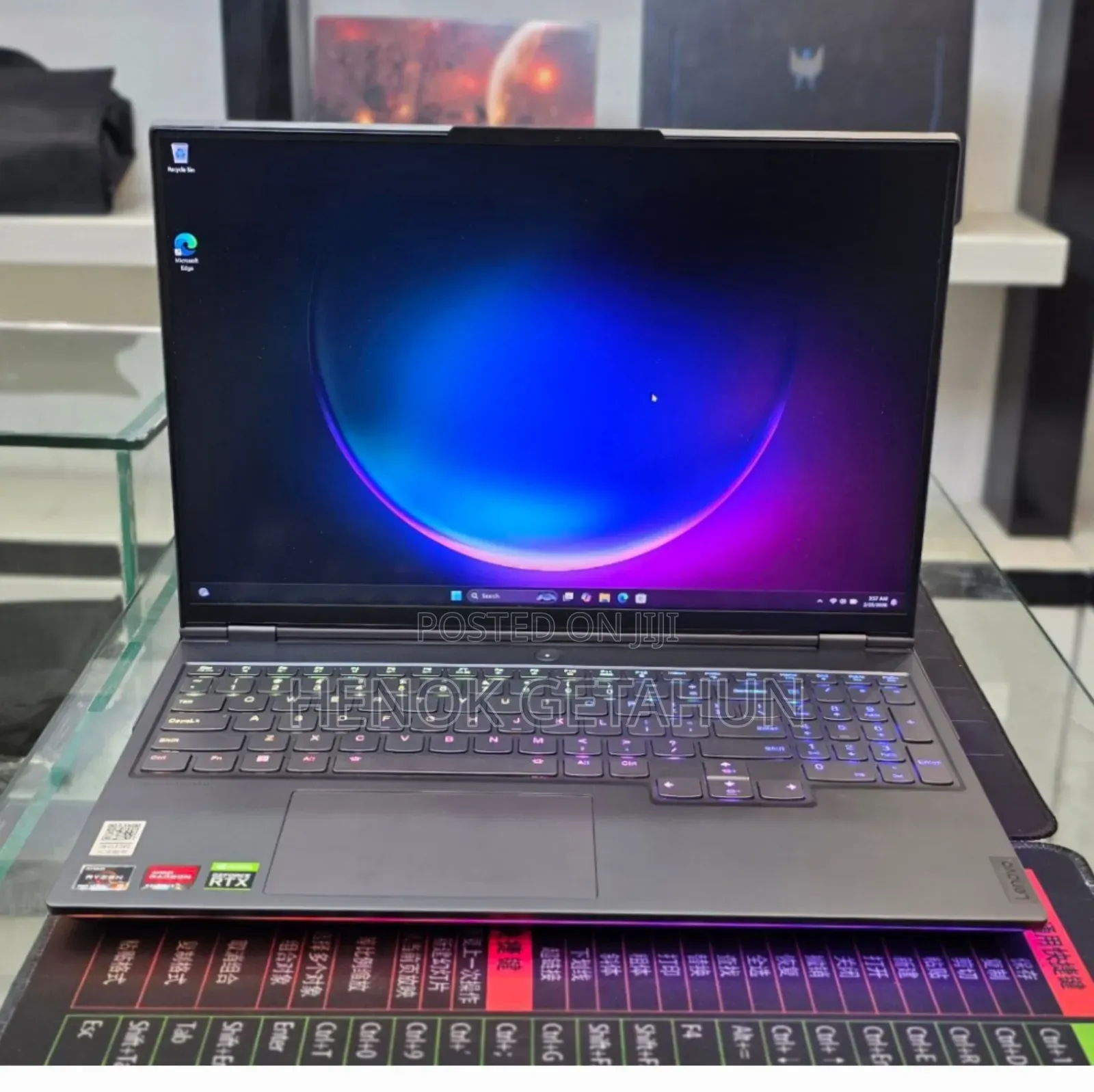 New Laptop Lenovo Legion 5 32GB AMD Ryzen 9 SSD 1T