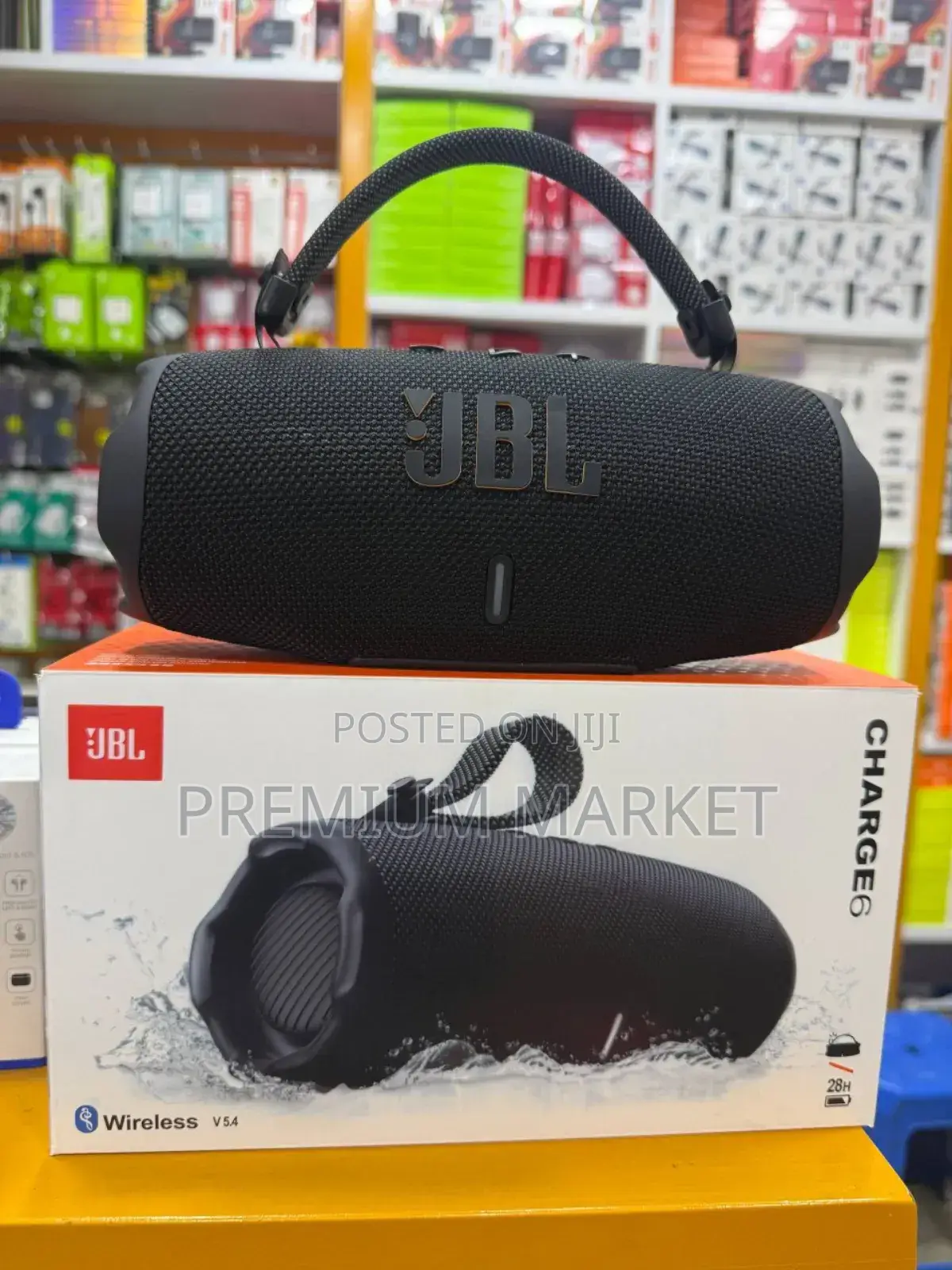Charge 6 Portable Bluetooth Speaker.