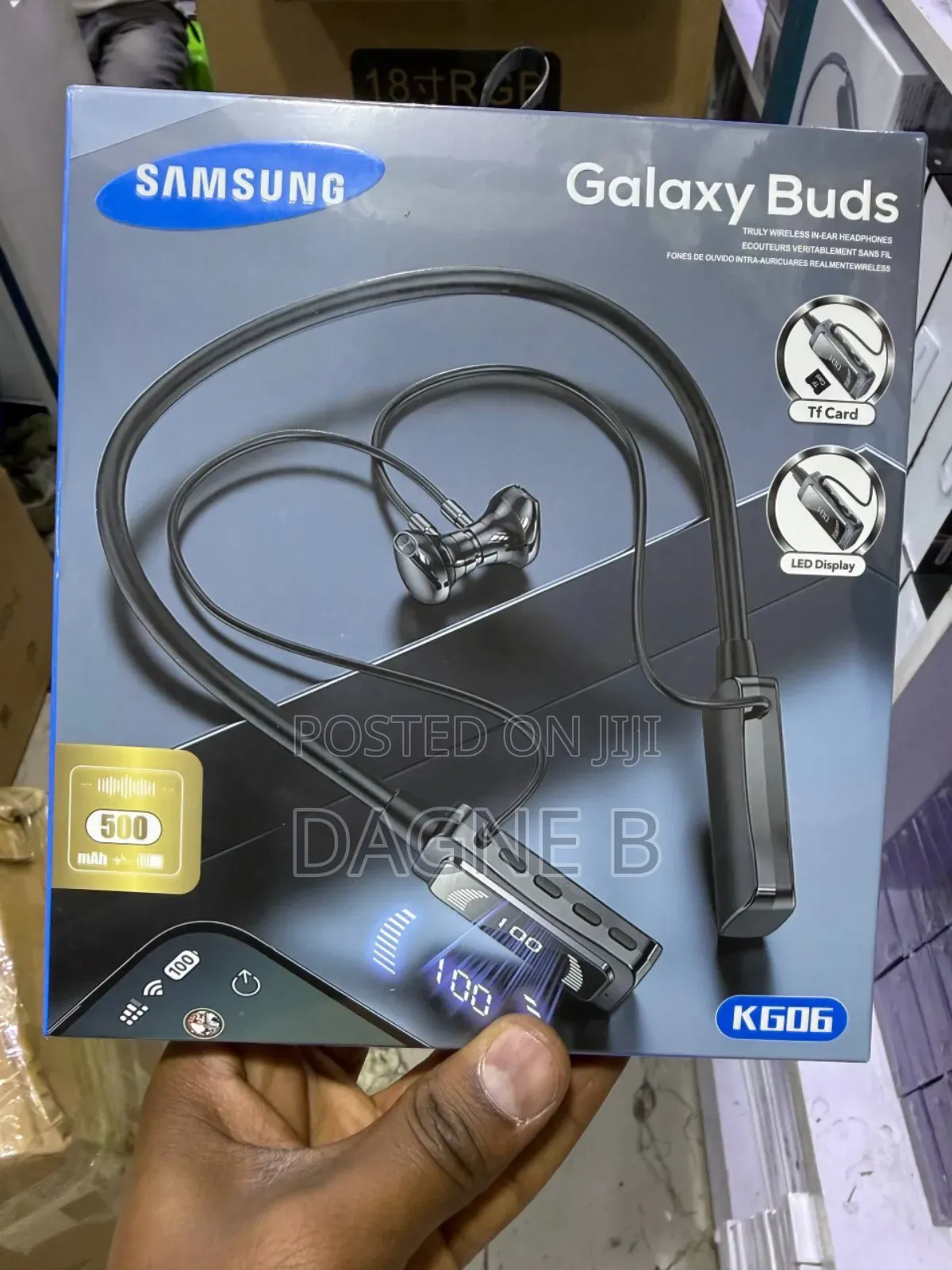 Samsung Galaxy Buds Neckband-Style Wireless Earphone Kg06