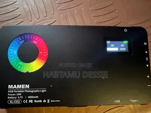 Mamen Portable RGB Photography Light
