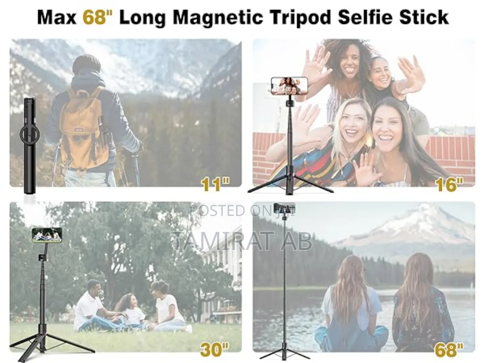 Koosda Ks-L27 Magsafe Selfie Stick Tripod