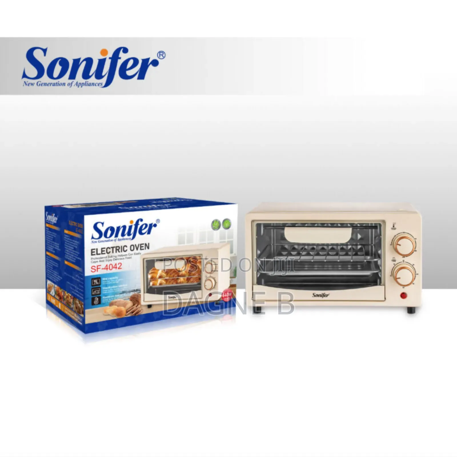 Sonifer Sf-4042 Compact Electric Oven ሶኒፈር ሚኒ ኦቭን
