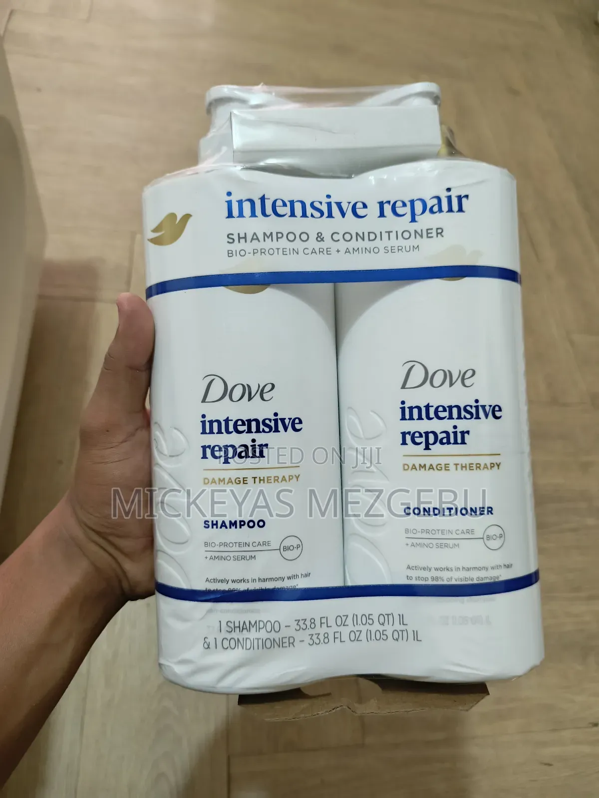 Dove Intensive Repair ሻምፖ Shampoo+Conditioner ከአሜሪካ