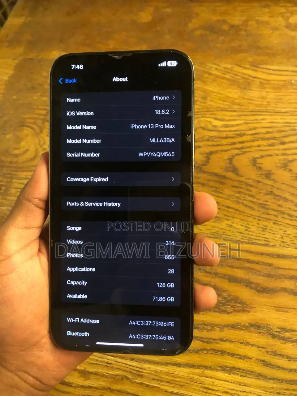 Apple iPhone 13 Pro Max 128 GB Gray