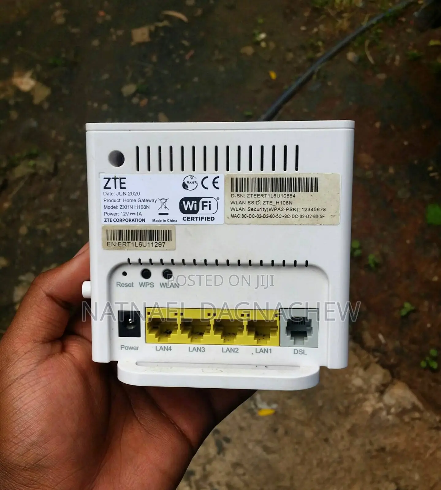 Zte Copper Wifi Router