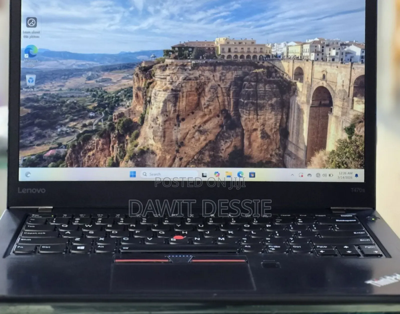 New Laptop Lenovo ThinkPad T470s 8GB Intel Core i5 SSD 256GB