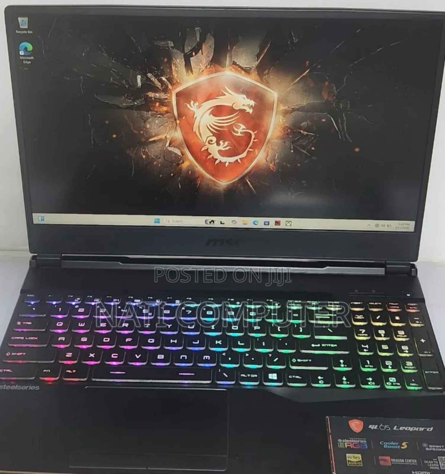 New Laptop MSI 16GB Intel Core i5 SSD 512GB
