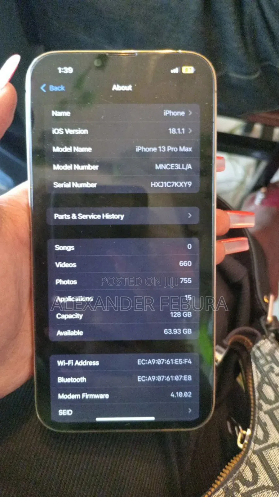 Apple iPhone 13 Pro Max 128 GB Gold