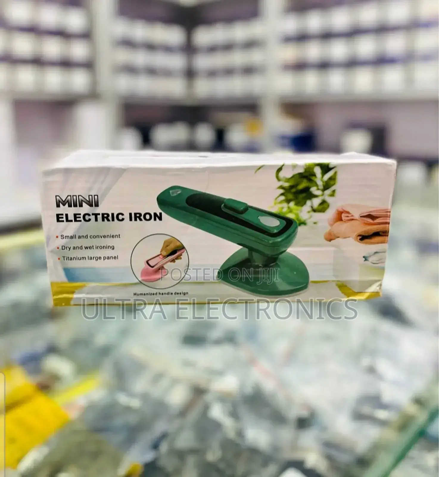 Portable Mini Electric Iron, a Compact Handheld Device Designed For