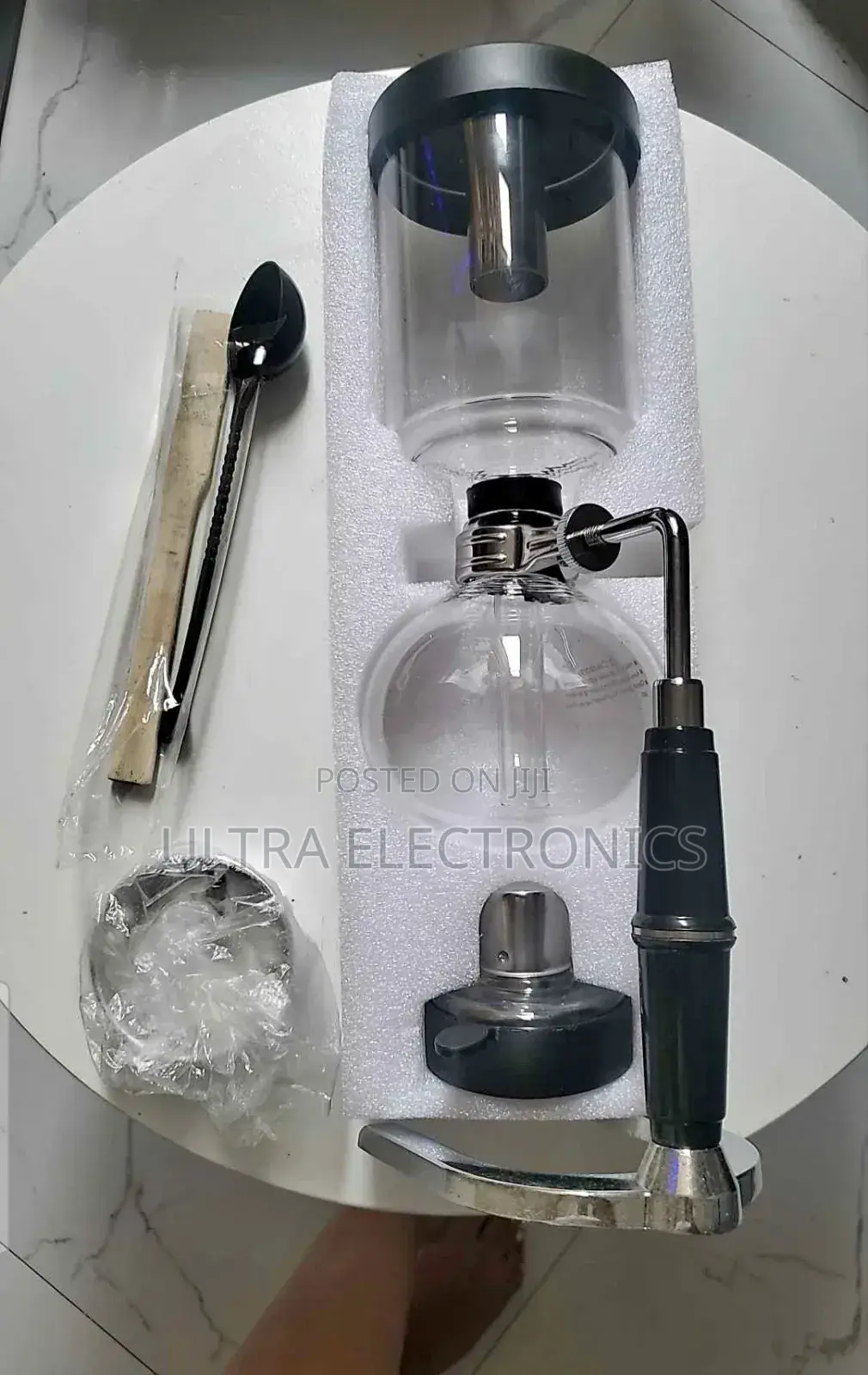 Siphon Coffee Maker, Also Known as a Vacuum Coffee Brewer, Which
