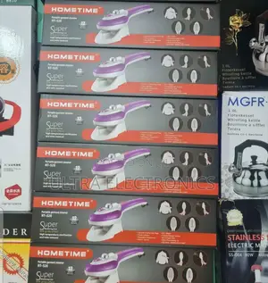 Hometime Brand Portable Garment Steamer Model Ht-526. A Ceramic