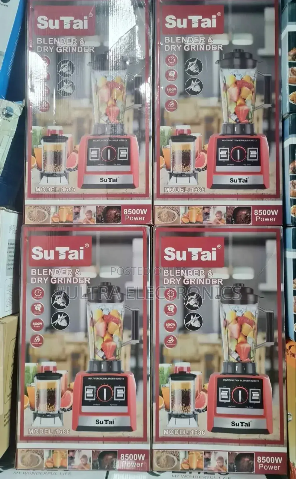 Su Tai Blender Dry Grinder, Model 1686, Which Is a Kitchen