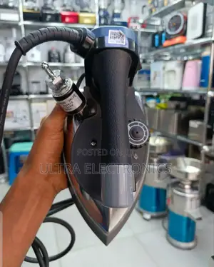 Steam Iron.Silver Star Es-300 Industrial Gravity Feed Steam Iron.