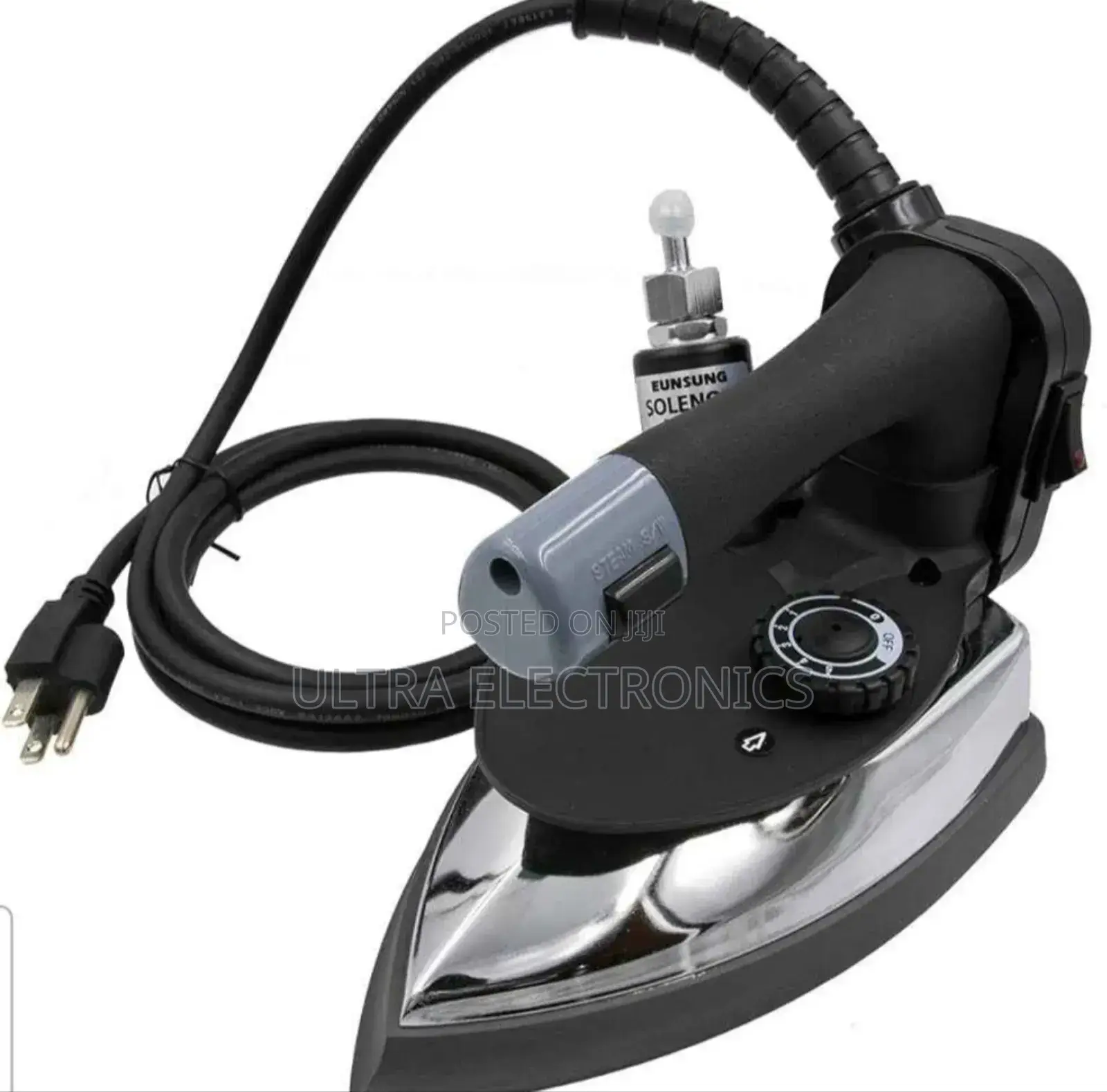 Steam Iron.Silver Star Es-300 Industrial Gravity Feed Steam Iron.
