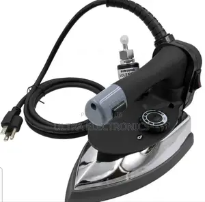 Steam Iron.Silver Star Es-300 Industrial Gravity Feed Steam Iron.