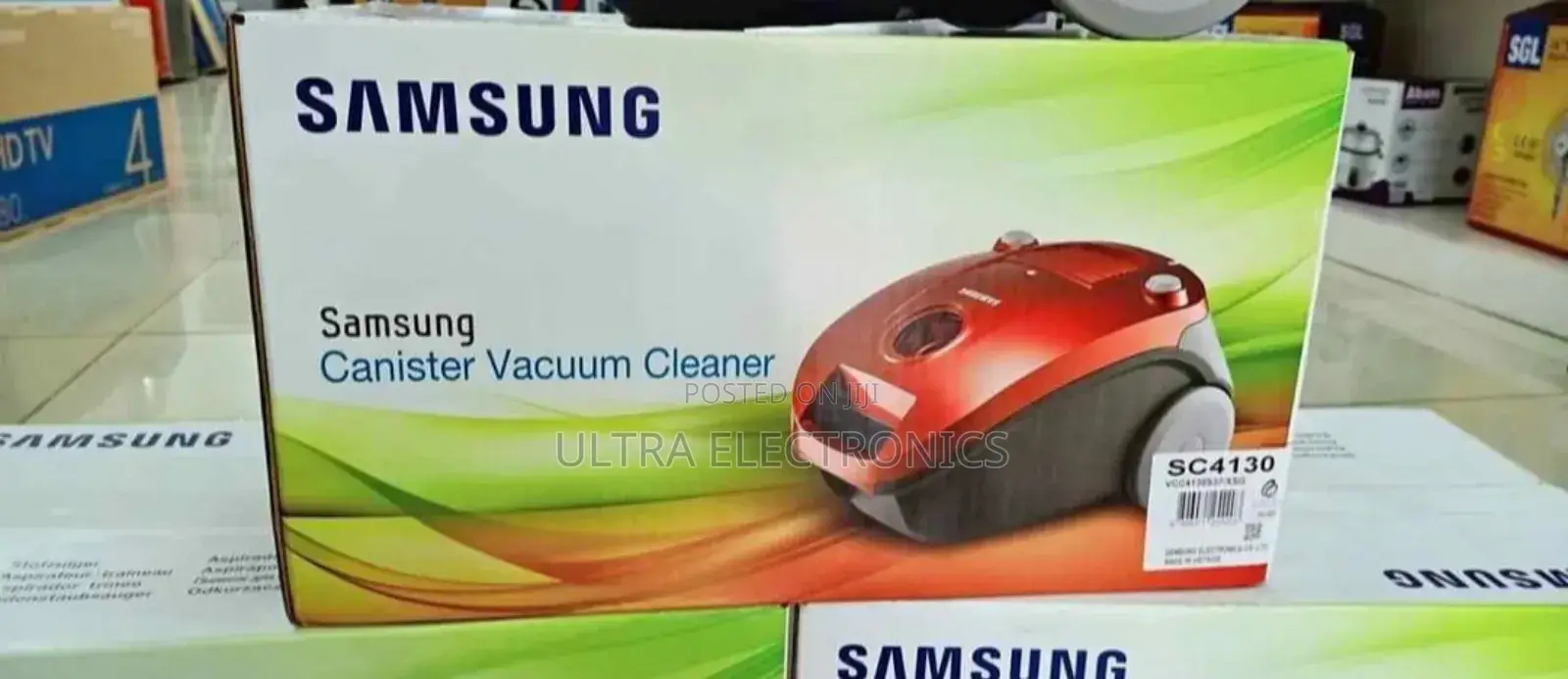 Samsung Canister Vacuum Cleaner, Specifically Model Sc4130.