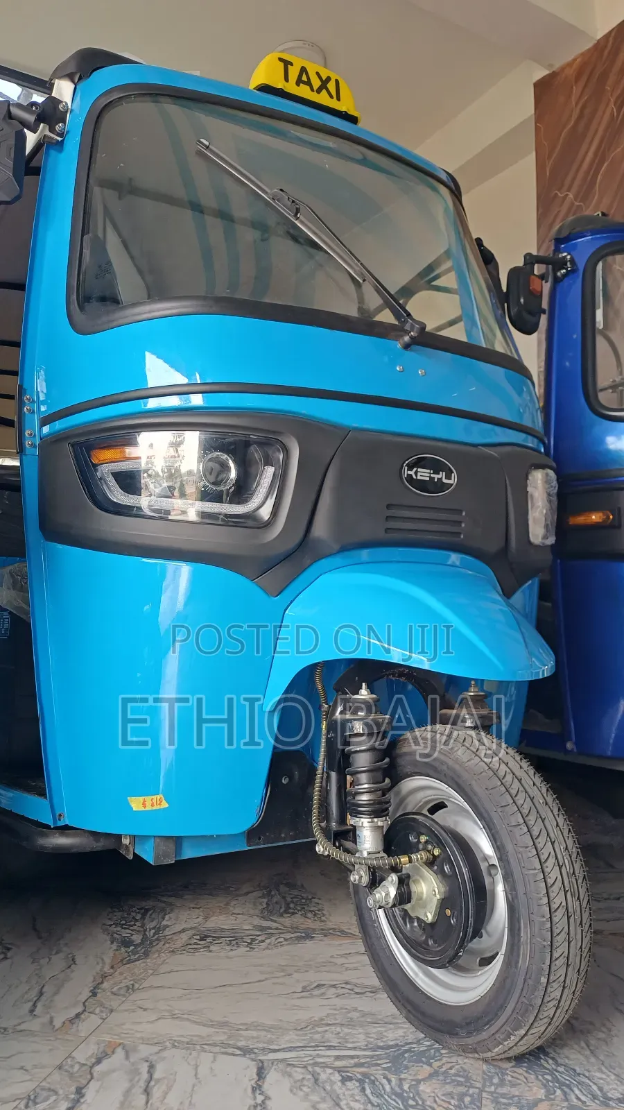 New Bajaj 2024 Blue