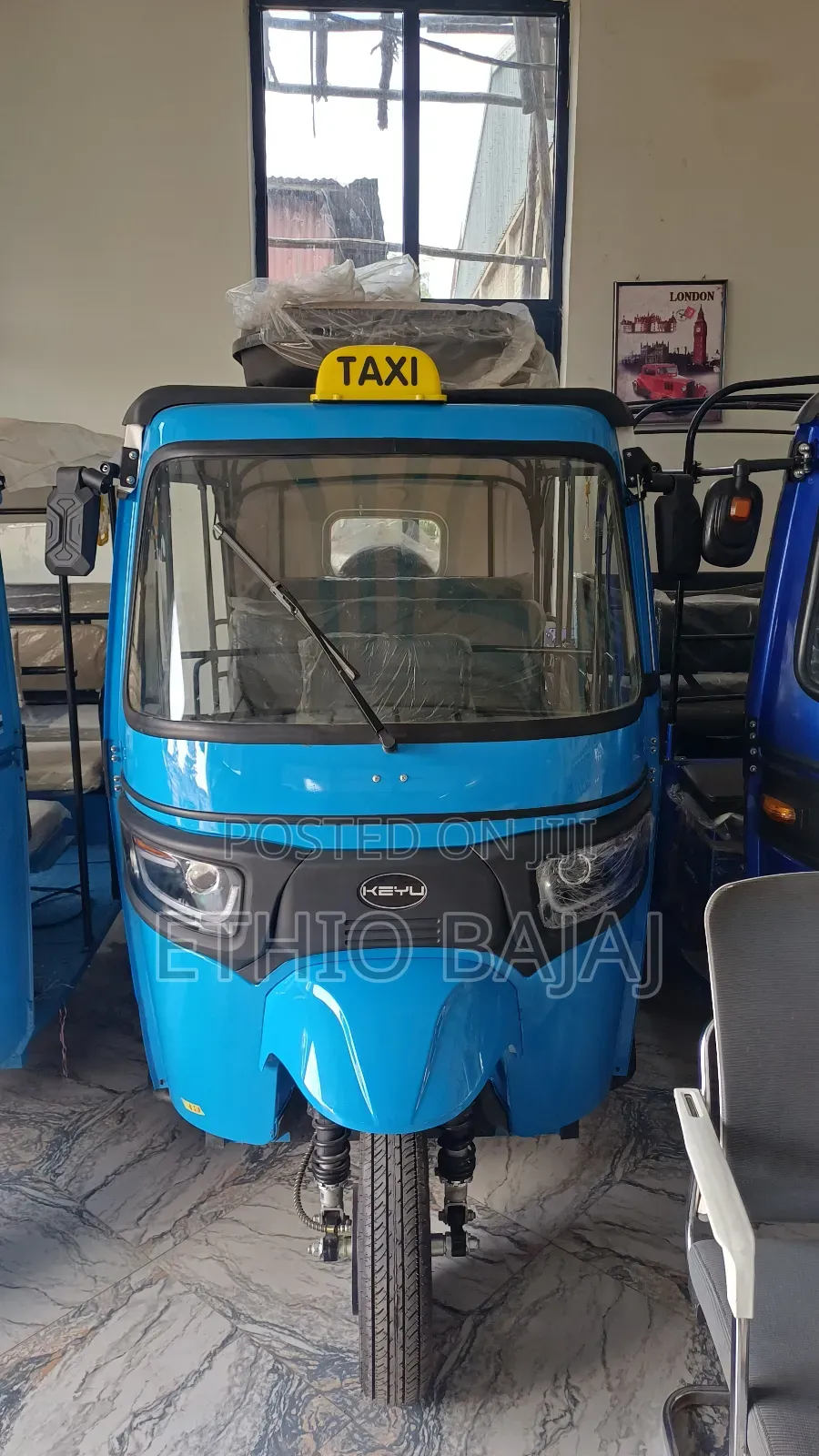 New Bajaj 2024 Blue