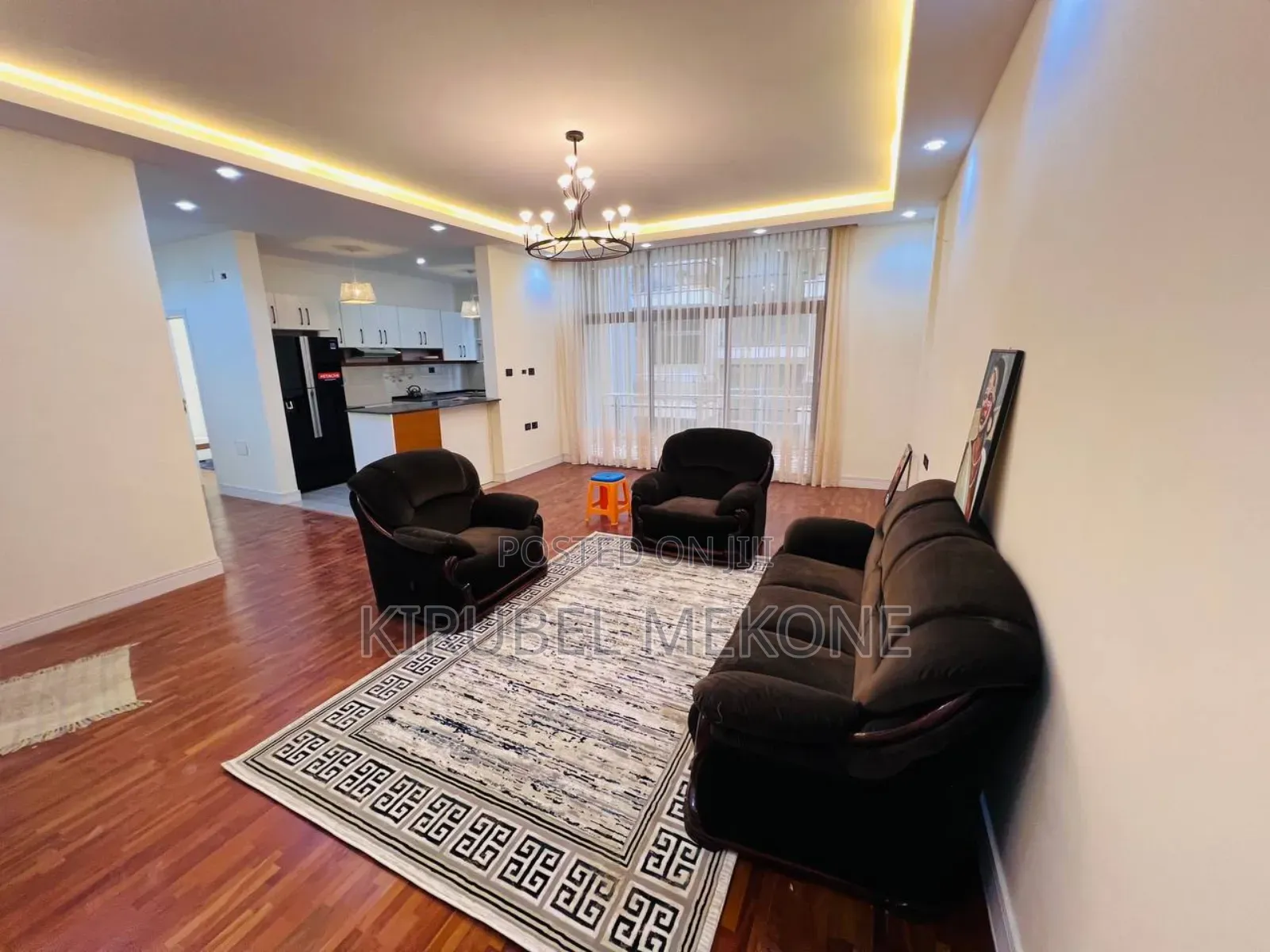 Furnished 3bdrm Apartment in Bole for rent