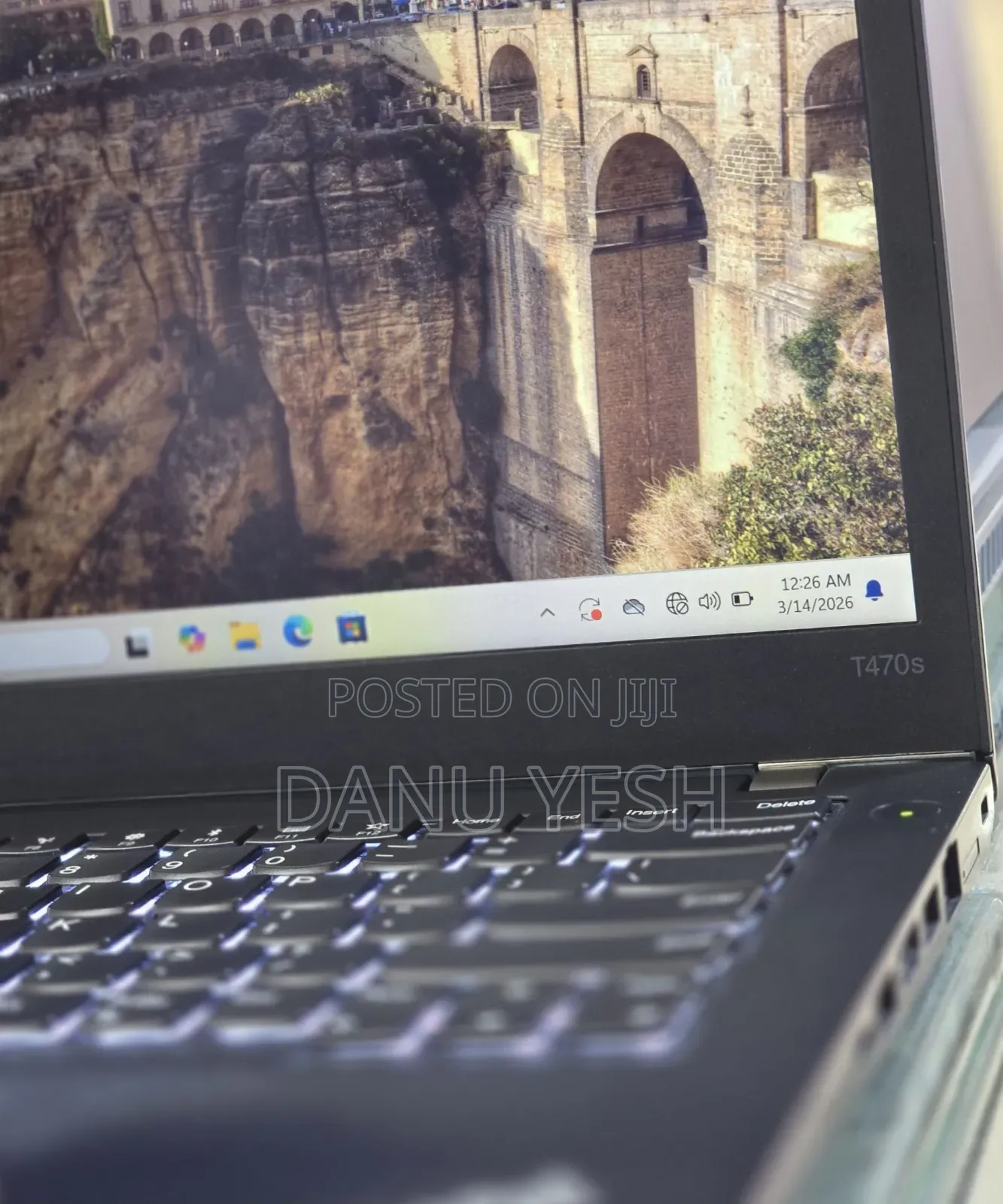 New Laptop Lenovo ThinkPad T470s 8GB Intel Core i5 SSD 256GB