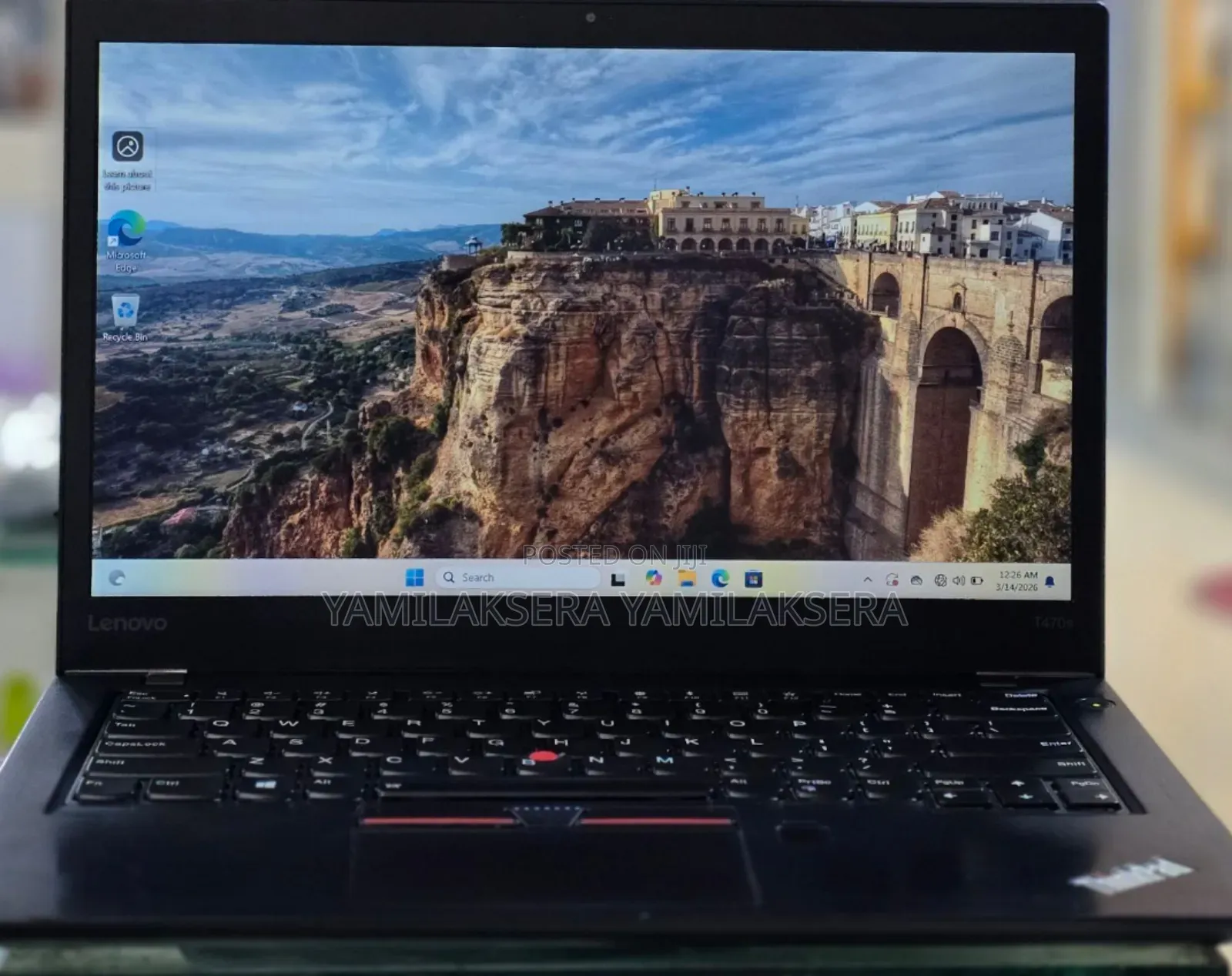 Laptop Lenovo ThinkPad T470 8GB Intel Core i5 SSD 256GB