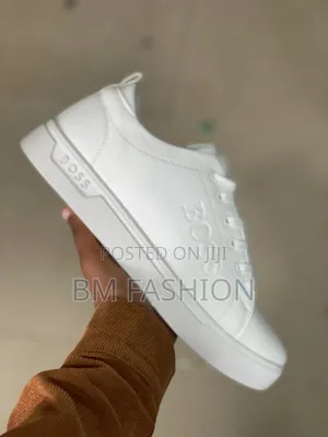 Lacoste Men's Flat: Full White