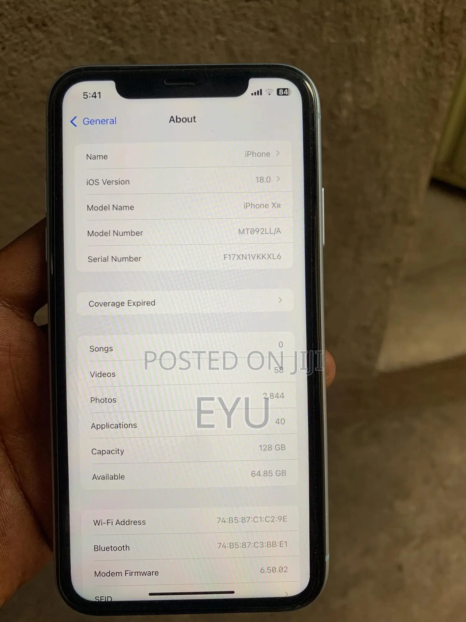 Apple iPhone XR 128 GB Blue