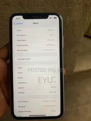 Apple iPhone XR 128 GB Blue