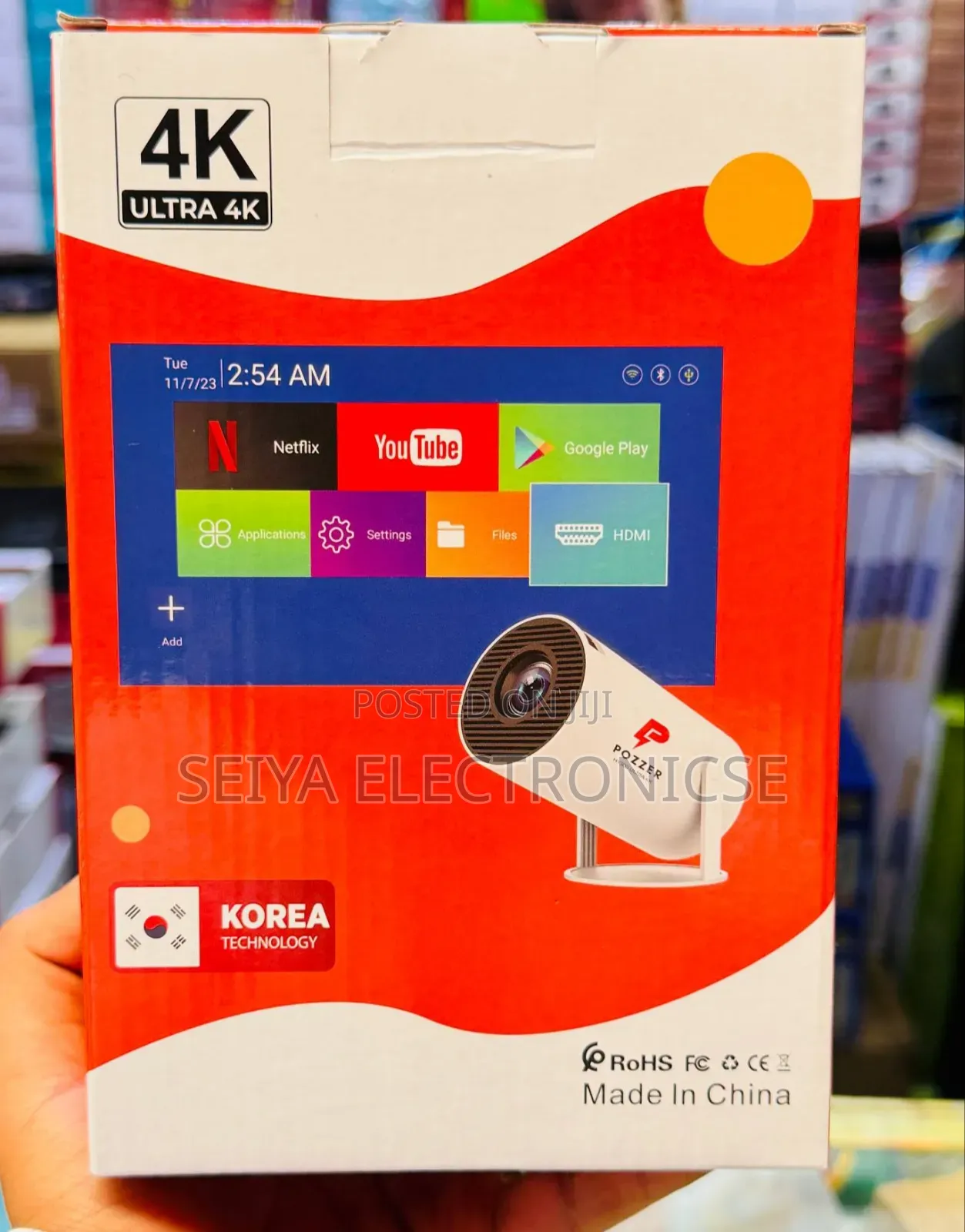 Pozzer Projector Smart Projector