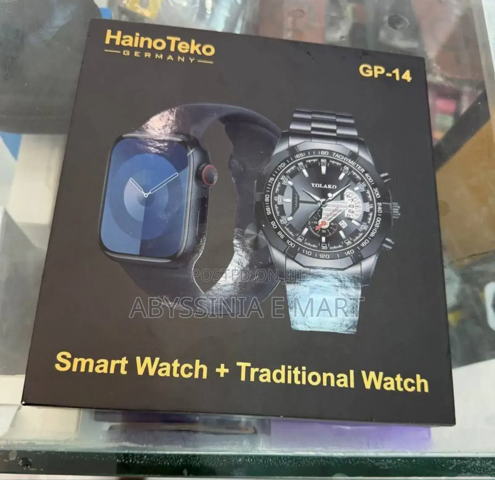 Hainoteko Gp-14 Smart Watch + Traditional Watch