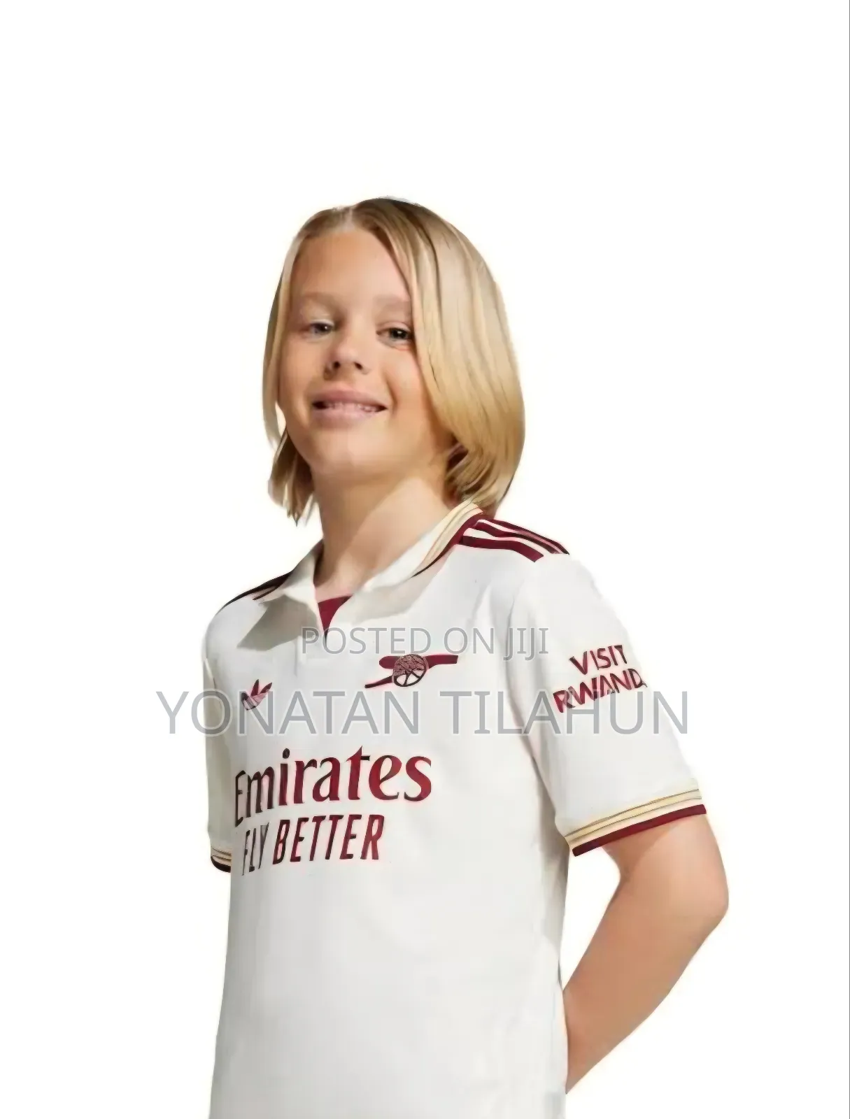 Kids Arsenal 25/26 White Kit