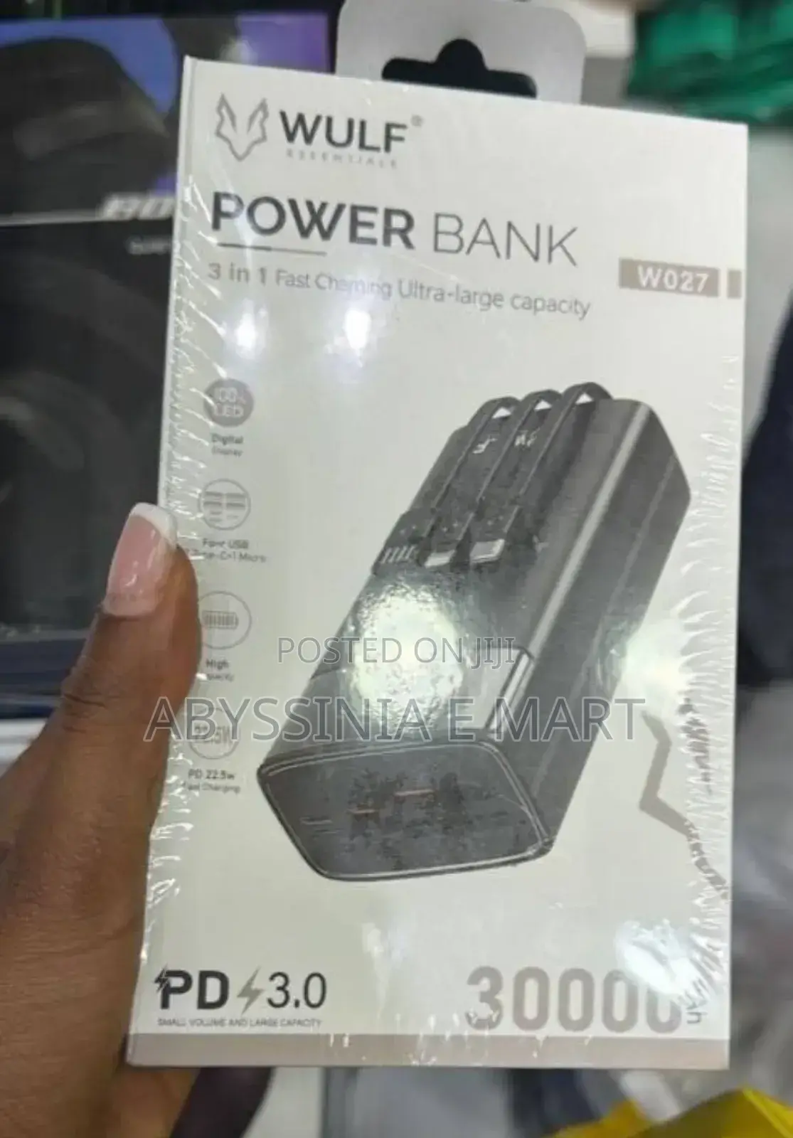 Wulf W027 30,000mah Multi Port Power Bank